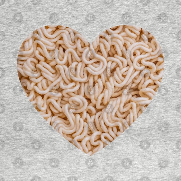 Instant Ramen Noodle Heart by love-fi